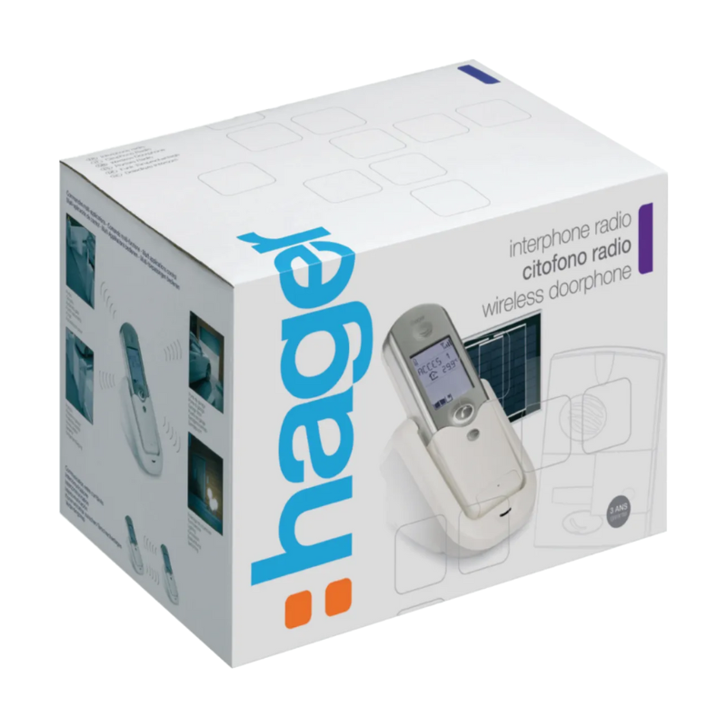Kit portier audio Kit interphone solaire 1 logement - HAGER