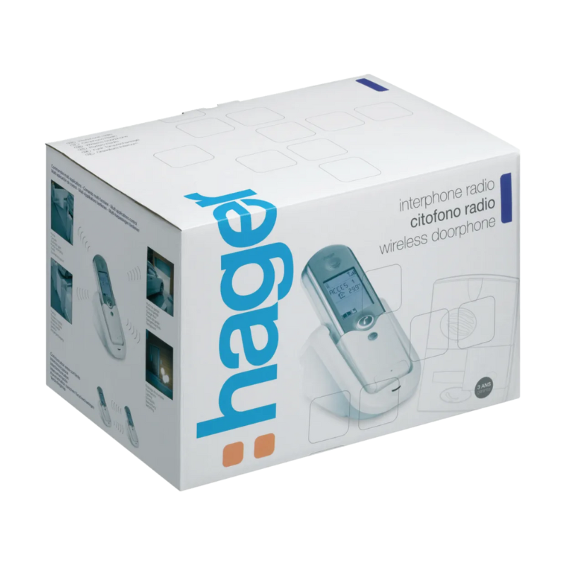 Kit portier audio Kit interphone 2 logements avec clavier à code - HAGER