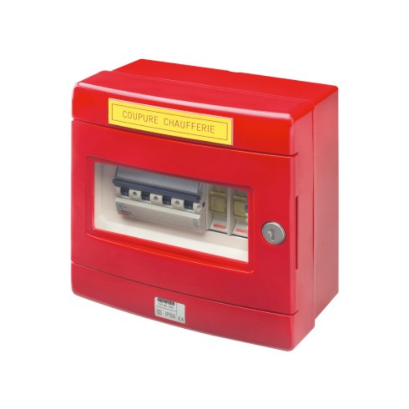 Coffret Coffret chaufferie tri + neutre - GEWISS