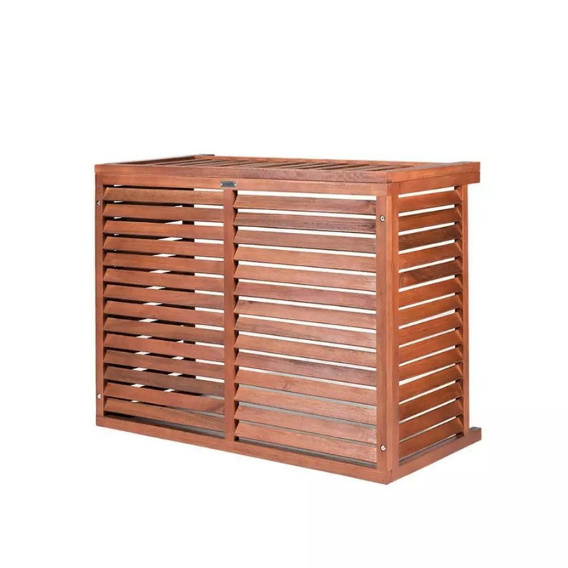 Caches unités extérieures Clim & PAC Cache Clim/PAC en bois taille S - DECOCLIM