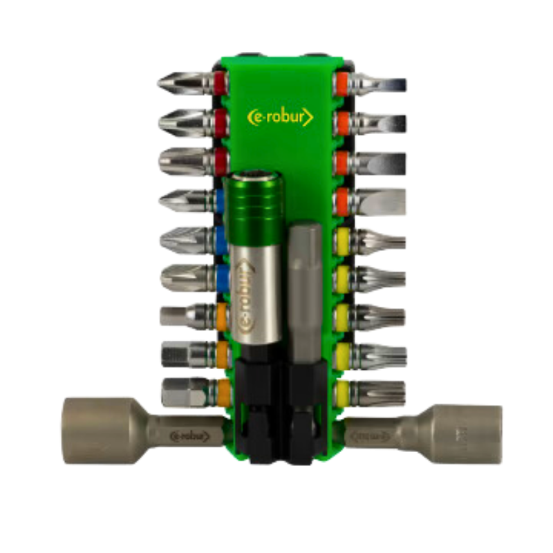 Outillage et fixations CED18A Composition d'embouts de vissage - AGI ROBUR