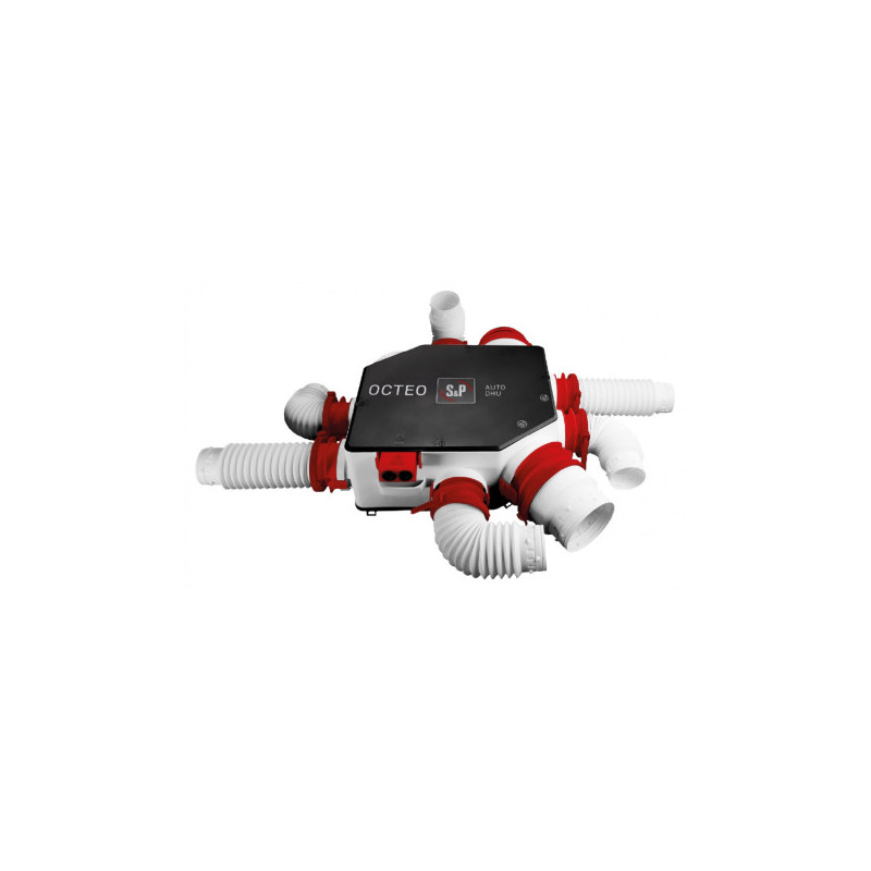 VMC simple flux auto OCTEO SERENITE ECOWATT RD - VMC simple flux autoréglable - S&P