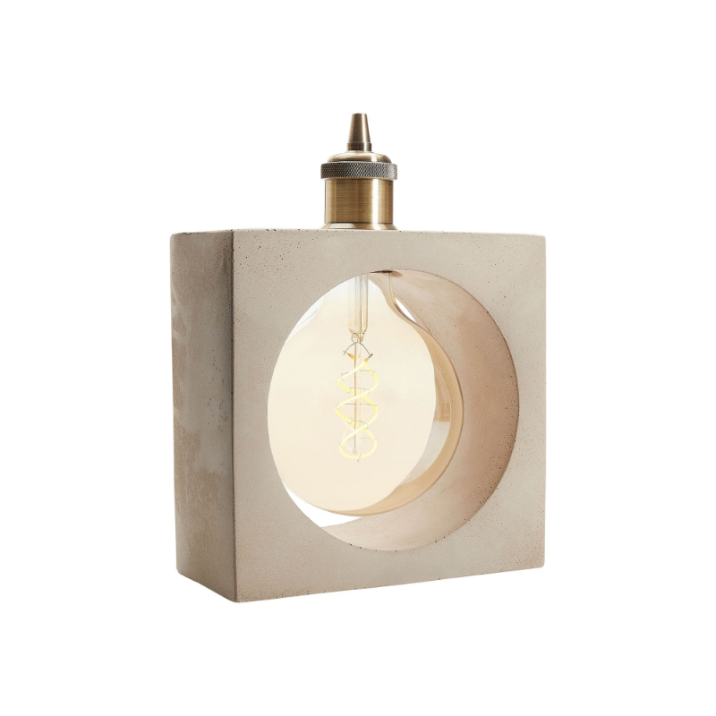 Lampes CONCRETE - Lampe à poser carré - GIRARD SUDRON