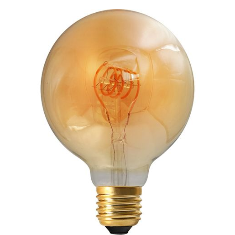 Ampoules Globe G95 LED Ambre - GIRARD SUDRON