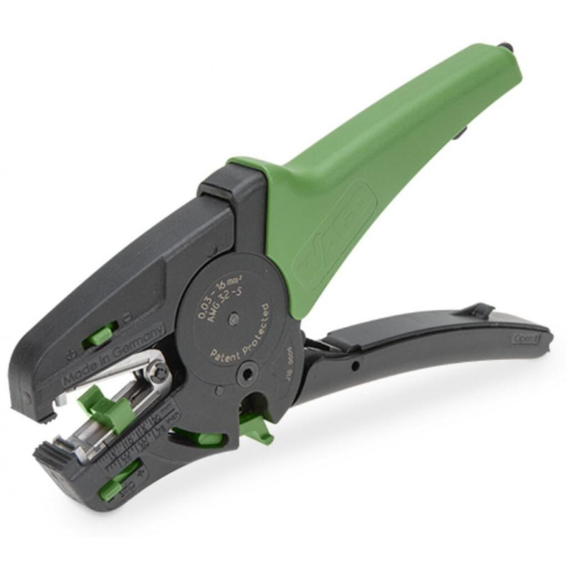 Sertissage / coupe / dénudage de câble Pince à dénuder Quickstrip Vario 0,03mm² - 16mm² - WAGO