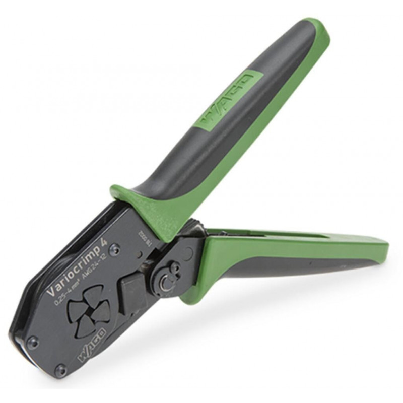 Sertissage / coupe / dénudage de câble Pince de sertissage Variocrimp 4 pour embouts dextrémité 0,25mm² - 4mm² - WAGO