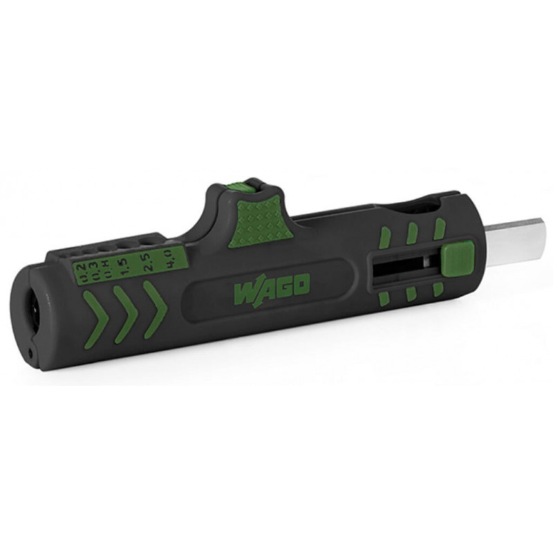 Sertissage / coupe / dénudage de câble Outil de dégainage universel Ø 8 mm - 13 mm - WAGO
