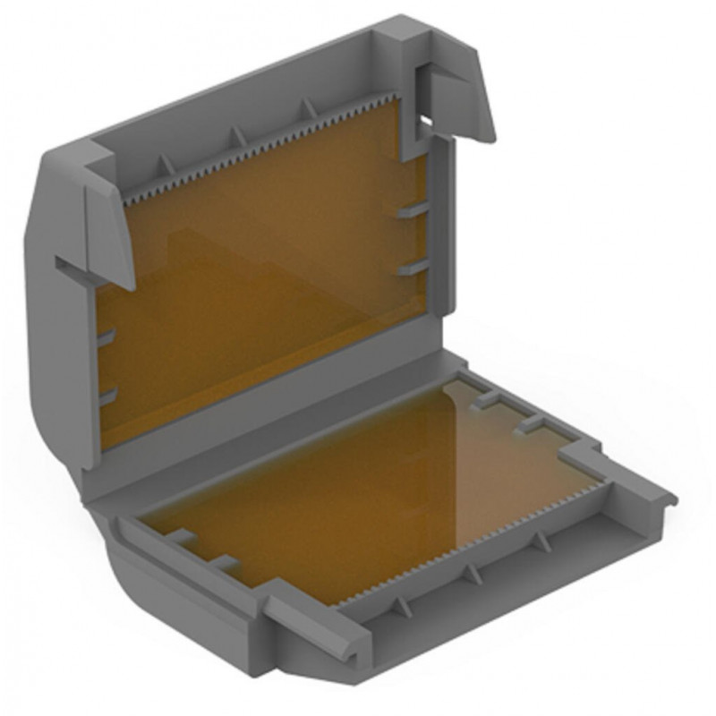 Bornes de connexion WAGO Gelbox connecteurs Serie 221, 6mm² max. - taille 2 - Boite de 3 - WAGO