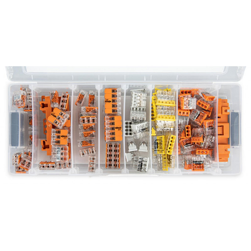 L-BOXX® L-BOXX® Micro 120 bornes panachées Série 221 et 2273 - WAGO