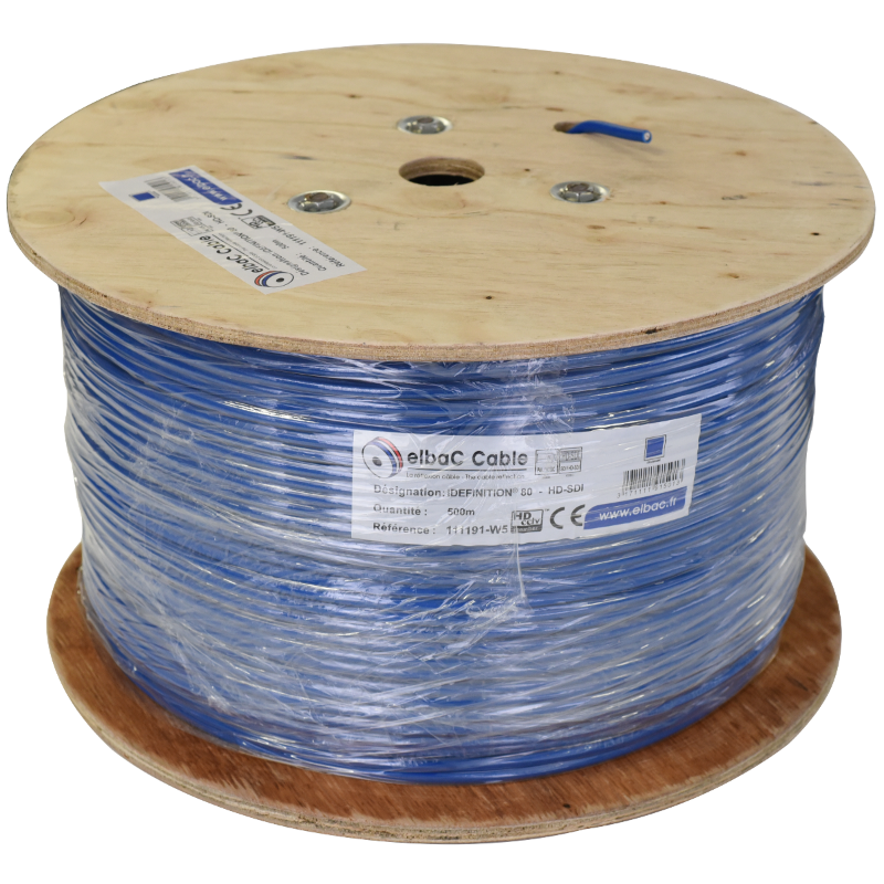 Datacom / Fibre optique iDEFINITION 80 - Cable vidéo HD - 111191C1 - ELBAC