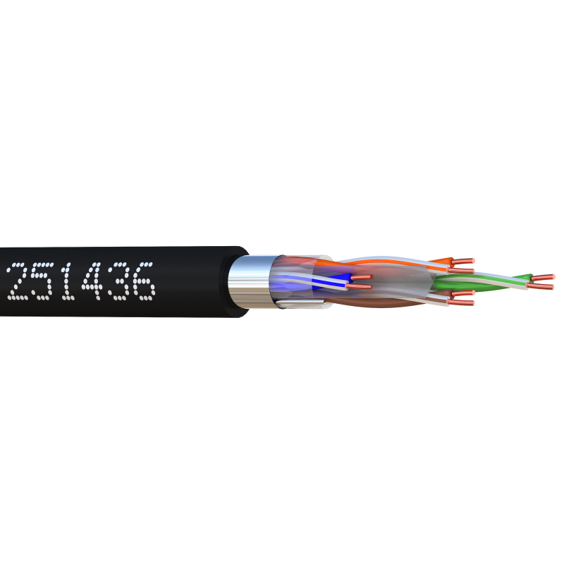 Datacom / Fibre optique F/UTP CAT5E XL-LSZH OUTDOOR/INDOOR 250 M" - 251436R3 - ELBAC