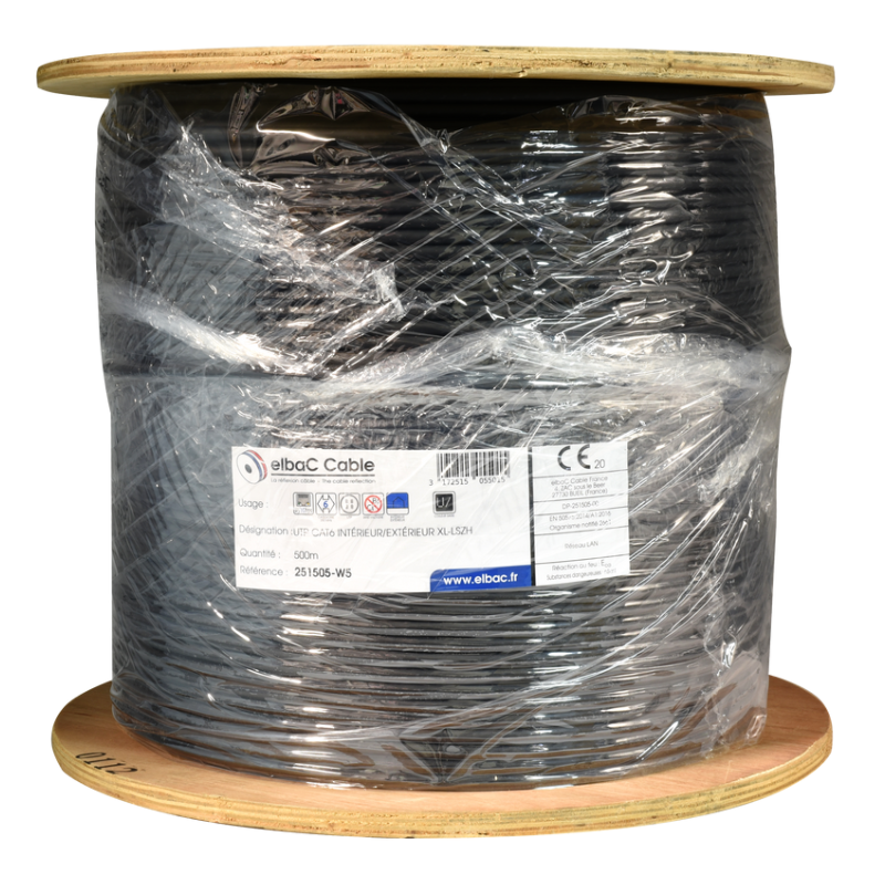 Datacom / Fibre optique UTP CAT6 INTERIEUR/EXTERIEUR XL-LSZH - 251505C1 - ELBAC