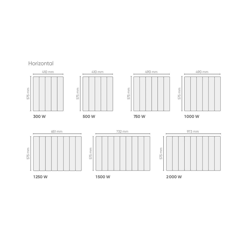Radiateurs ACCESSIO DIGITAL 2 - Radiateur chaleur douce - ATLANTIC
