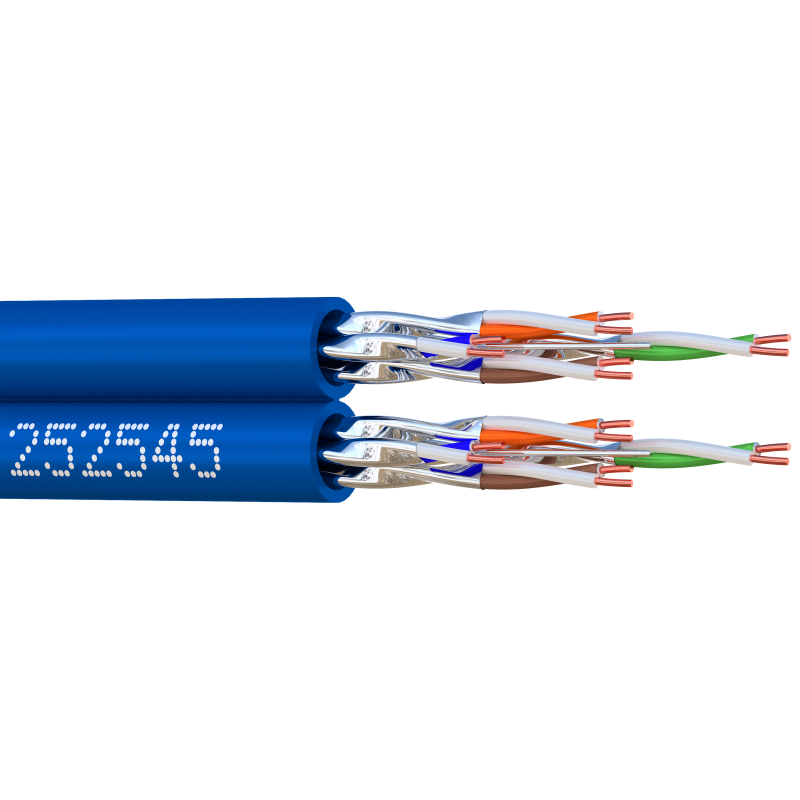 Datacom / Fibre optique 2xU/FTP CAT6A 500 LSZH 500 M - 252545W5 - ELBAC
