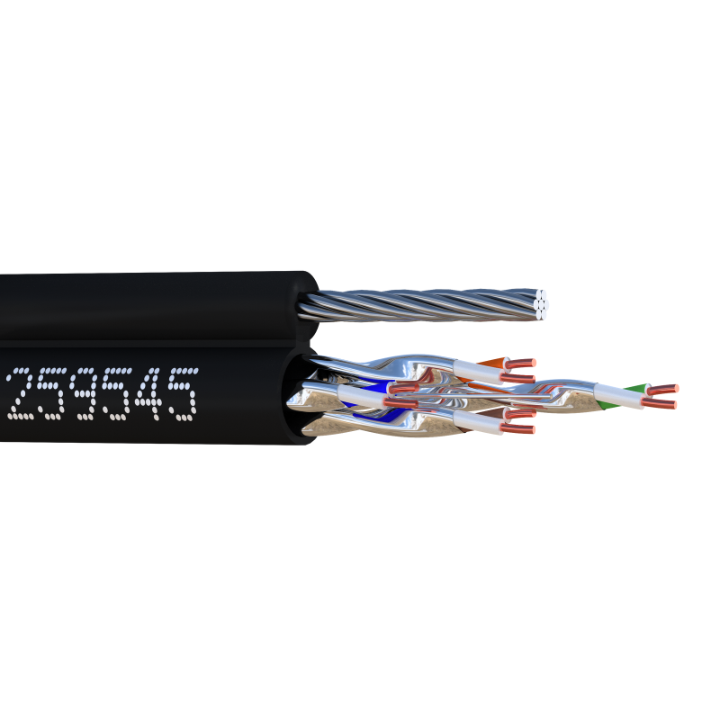 Datacom / Fibre optique U/FTP CAT6A 500MHz Autoporté - 259545W1 - ELBAC