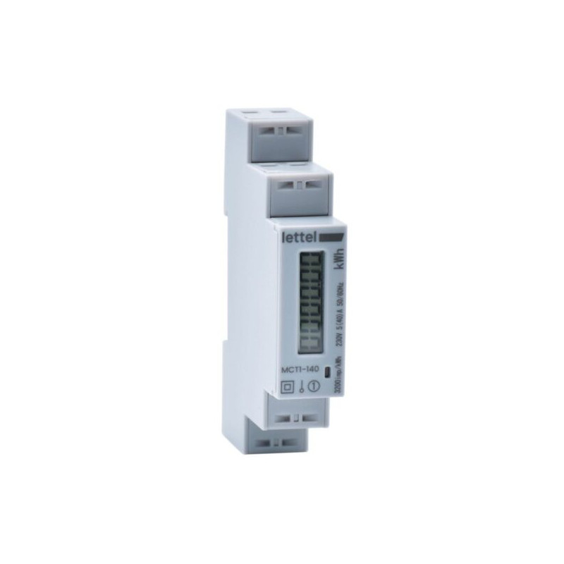 Compteurs d'énergie Compteur d'énergie multi-mesures monophasé 40A direct - Communication Modbus - LETTEL