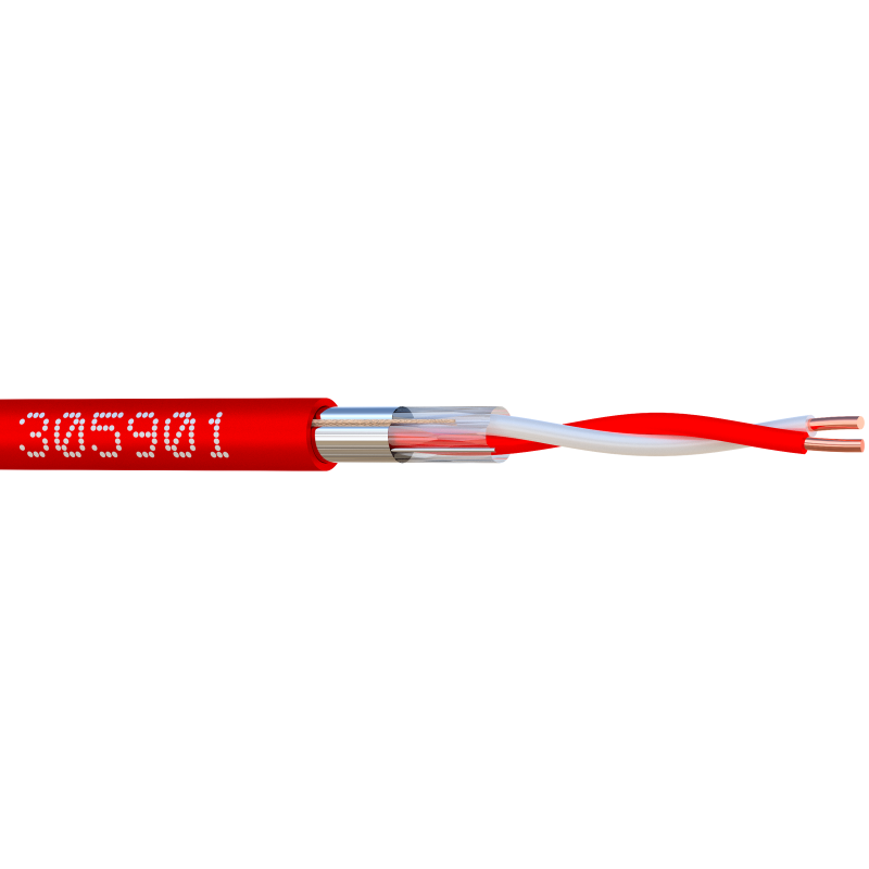 Datacom / Fibre optique SYT+/LY9ST 01P AWG20 ROUGE - 305901B1 - ELBAC