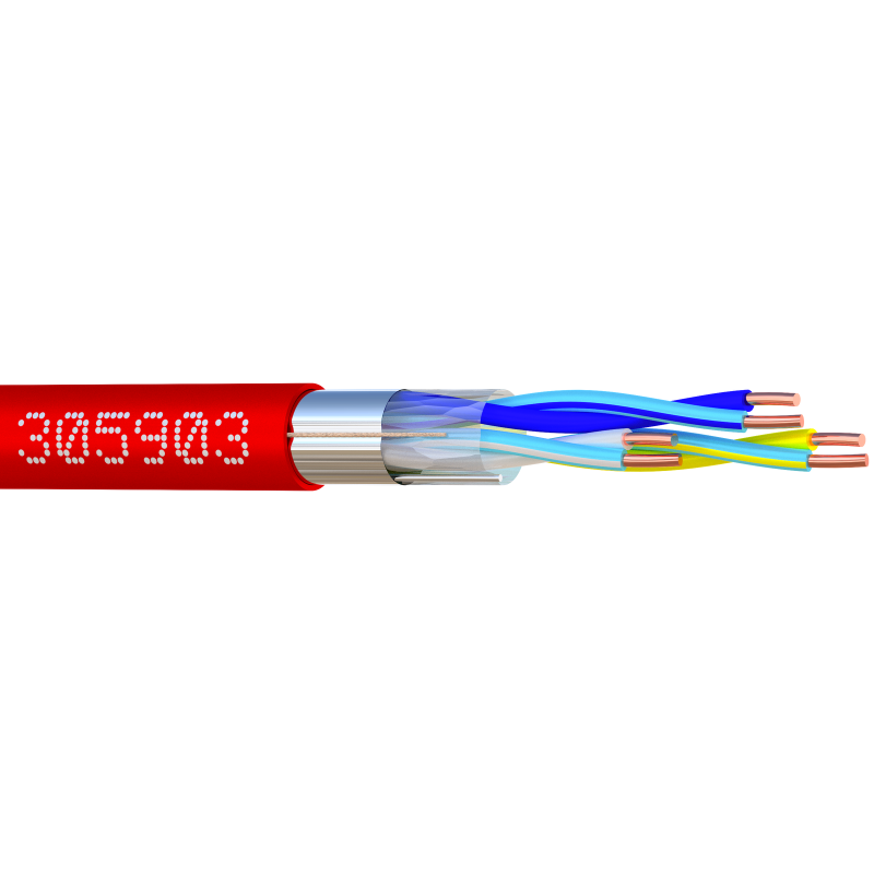 Datacom / Fibre optique SYT+/LY9ST 03P AWG20 ROUGE - 305903W5 - ELBAC