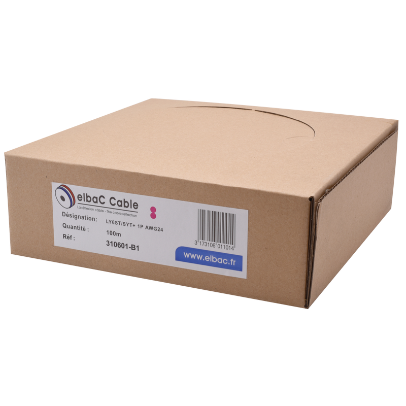 Datacom / Fibre optique SYT+/LY6ST 01P AWG24 - 310601B1 - ELBAC
