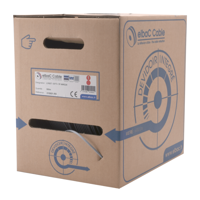 Datacom / Fibre optique SYT+/LY6ST 01P AWG24 - 310601B1 - ELBAC