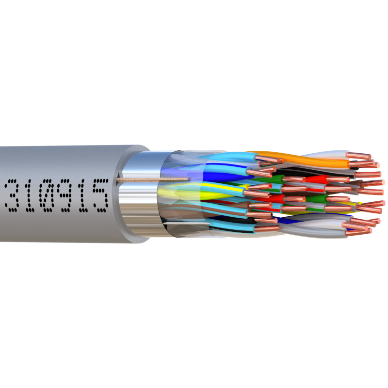 Datacom / Fibre optique SYT+/LY9ST 15P AWG20 Bobine bois 100 M - 310915W1 - ELBAC