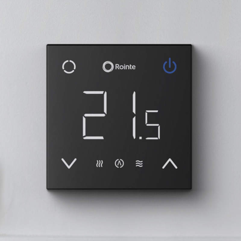 Thermostats connectés CT.2 Touch WiFi - Thermostat connecté Noir - ROINTE