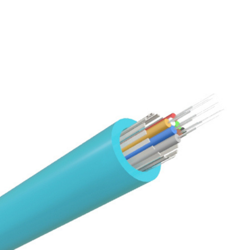 Datacom / Fibre optique Câble optique Mini Break Out Renforcé LSOH, 8 fibres, OS1/2 9/125 - 85546- SOCAMONT