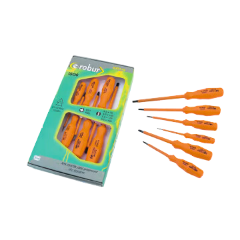 Tournevis ISO6 Coffret de 6 tournevis - AGI ROBUR