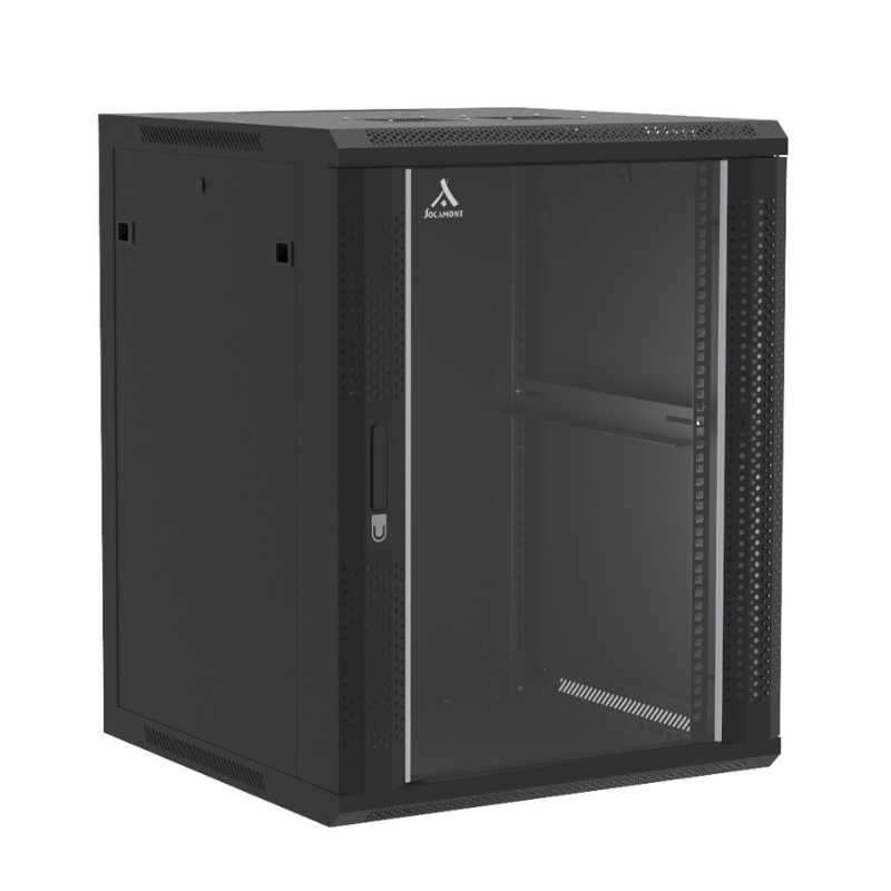 Coffrets muraux Coffret mural 19 pouces, montée, ligne 100 - 15 unités 600x600x769mm - SOCAMONT
