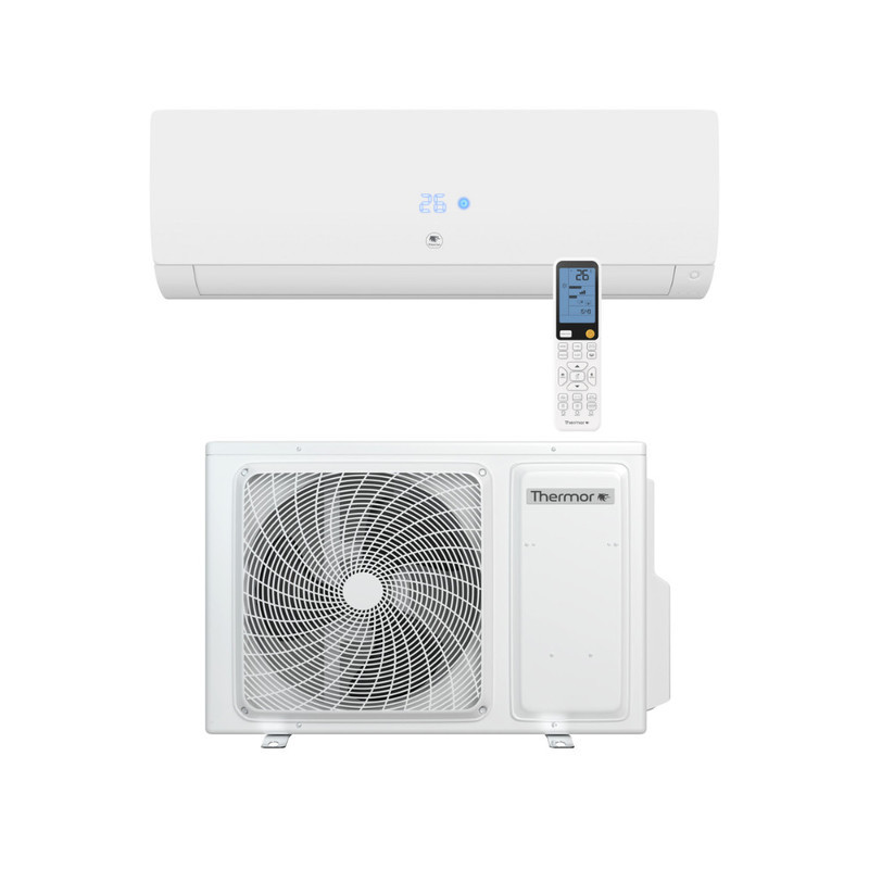 Ensemble Climatisation (UI/UE) NAGANO - Ensemble Climatisation Mono-split - UE/UI murale blanche - THERMOR