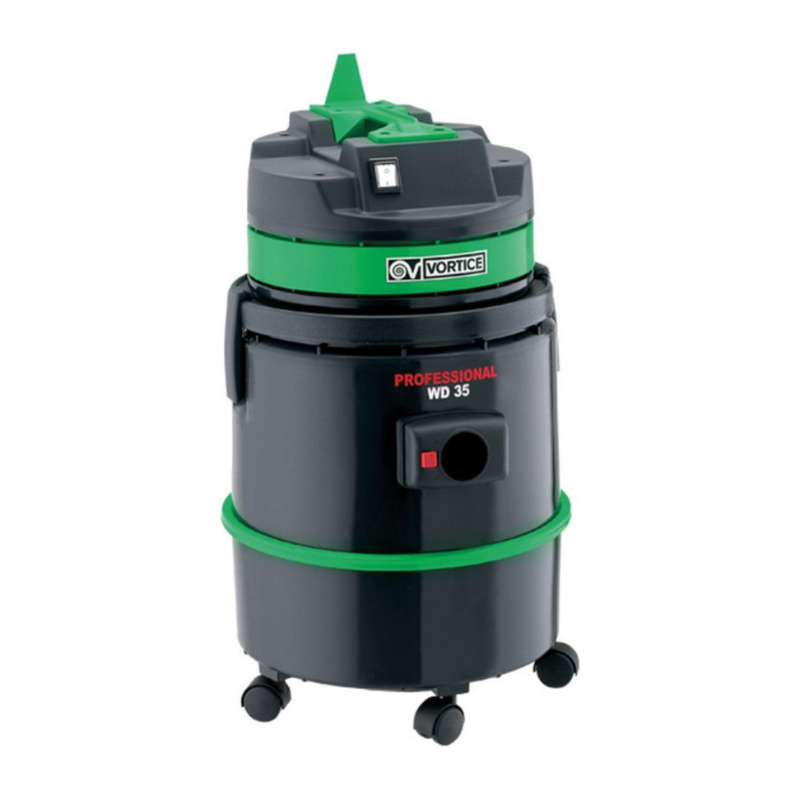 Aspiration PROFESSIONAL WD - Aspirateur poussière-liquide-solides 35 L - VORTICE