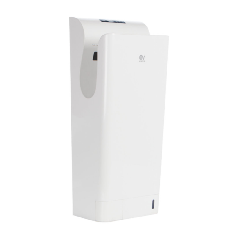 Equipement hôtelier et hospitalier SUPER DRY - Sèche-mains blanc à air pulsé et récupération d'eau - VORTICE