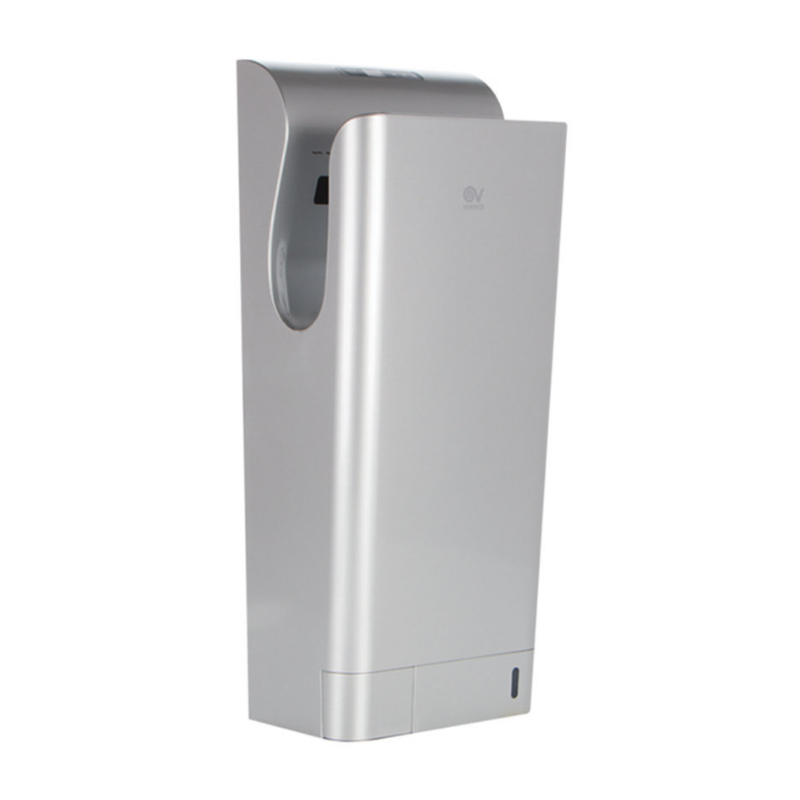 Equipement hôtelier et hospitalier SUPER DRY - Sèche-mains gris à air pulsé et récupération d'eau - VORTICE