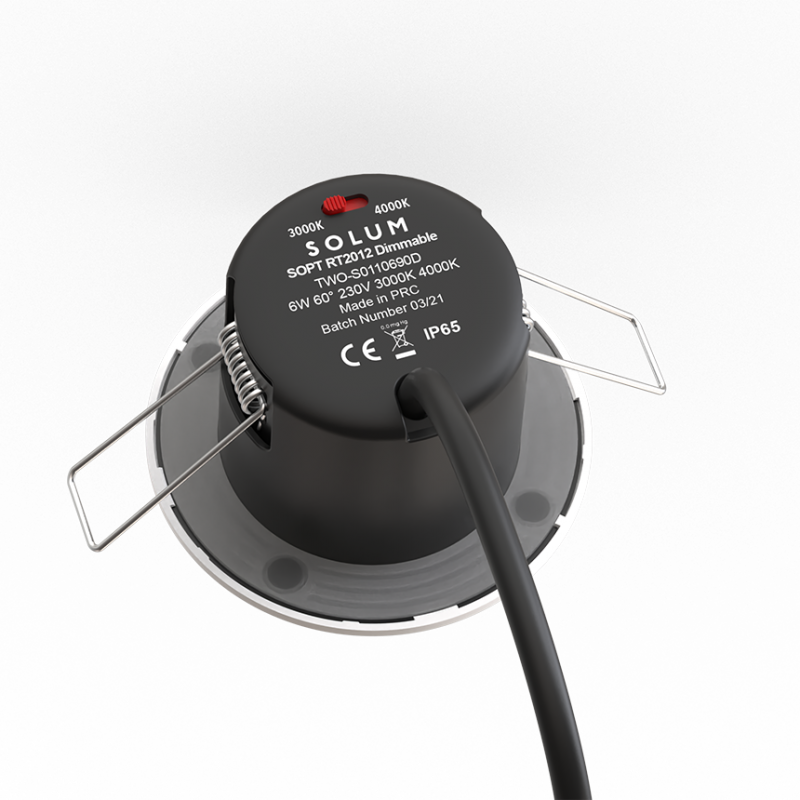 Encastrés TWO - Spot encastré dimmable CCT 3000K/4000K - SOLUM