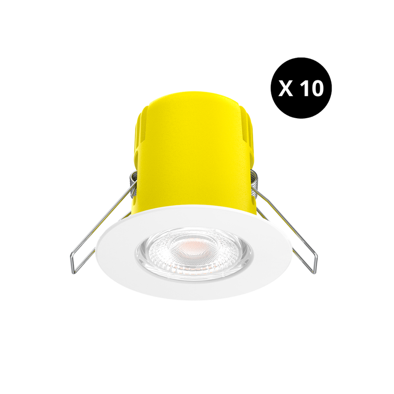 Encastrés ORION CCT - Kit de 10 spots dimmable 2700-3000-4000K - SOLUM