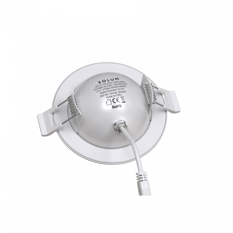 Encastrés LEONIS - Spot de plafond Rotatif 360° CTT 2700K/3000K/4000K - SOLUM