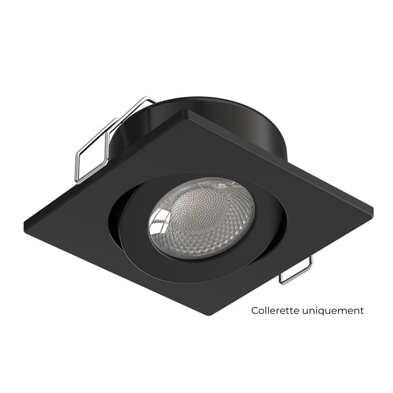 Accessoires Collerette carrée magnétique pour spots COMA - SOLUM
