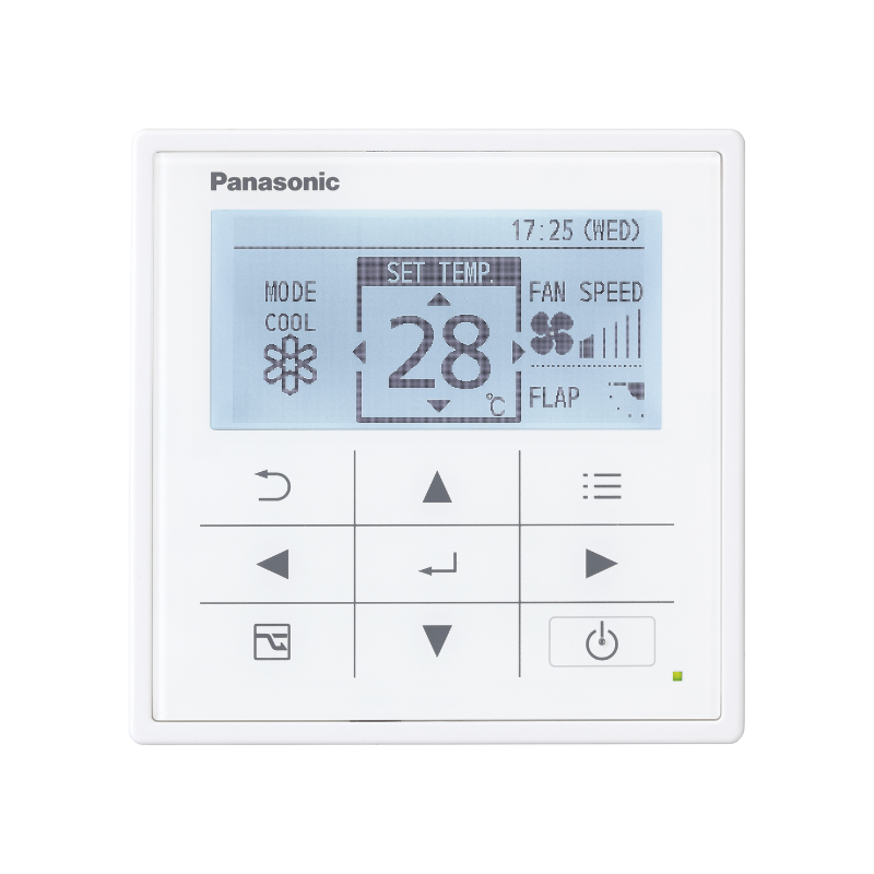 Accessoires climatiseurs Télécommande filaire avec fonctions Econavi et Datanavi - PANASONIC